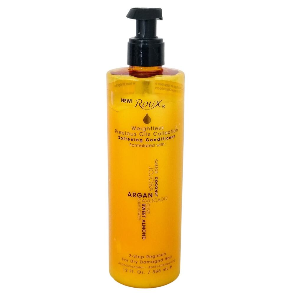 Roux Weightless Softening Conditioner Precious Oils 12 oz Dry Damage Color Hair